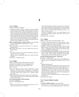 (T-001) Tabula Tabula Christianae Religionis. T-002 Tabula Tabula