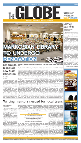 Markosian Library to Undergo Renovation