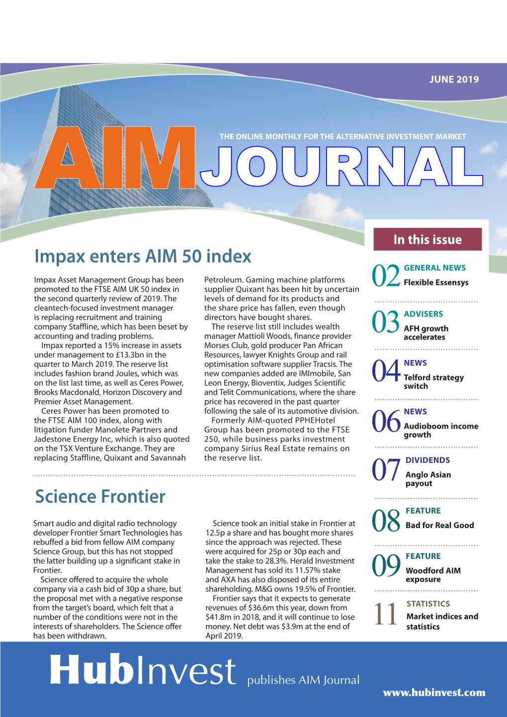 AIM Journal General News Flexible Essensys Centralnic