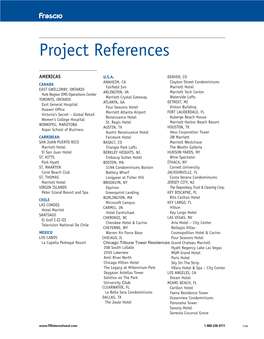 Project References