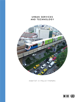Urban Services and Technology
