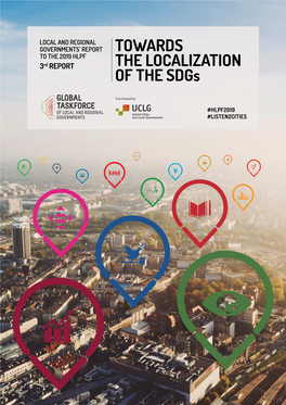 TOWARDS the LOCALIZATION of the Sdgs