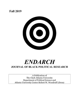 Endarch Journal of Black Political Research