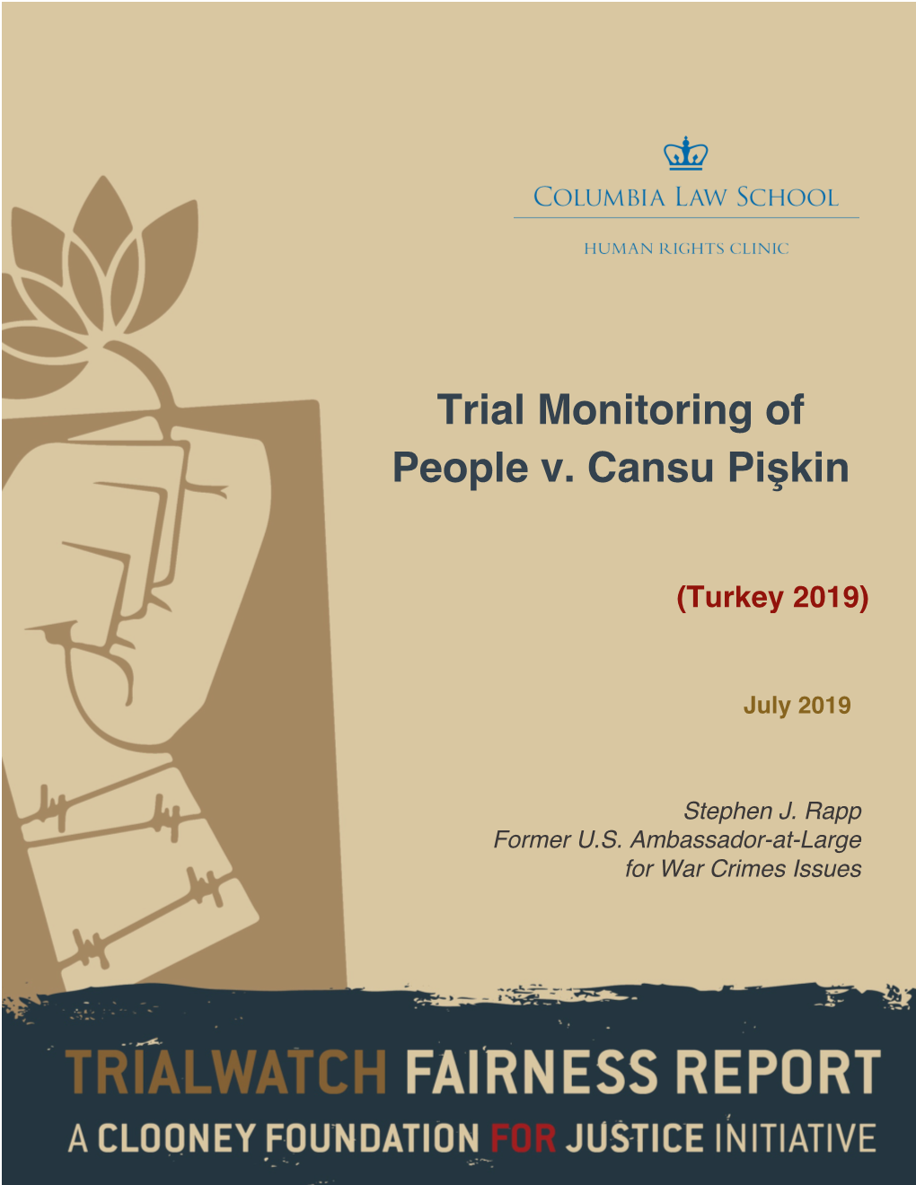 Trial Monitoring of People V. Cansu Pişkin