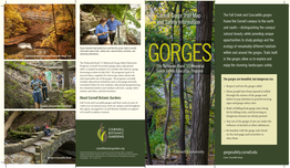 Cornell Gorge Trail Map and Safety Information