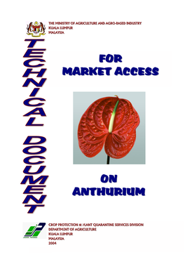 On Anthurium for Market Access