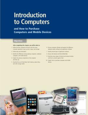 Introduction to Computers and How to Purchase Computers and Mobile Devices