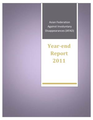 Year-End Report 2011