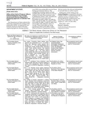 Federal Register/Vol. 78, No. 101/Friday, May 24, 2013/Notices