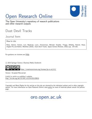 Dust Devil Tracks Journal Item