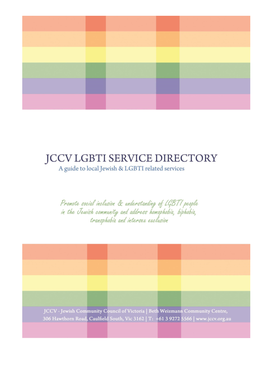 JCCV GBLTI Service Directory