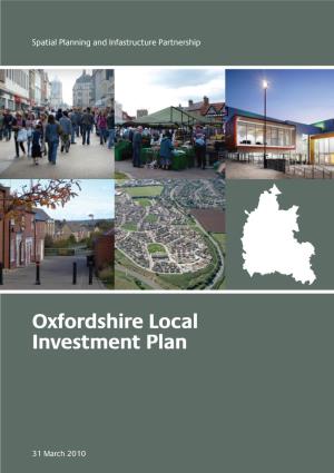 Oxfordshire Local Investment Plan