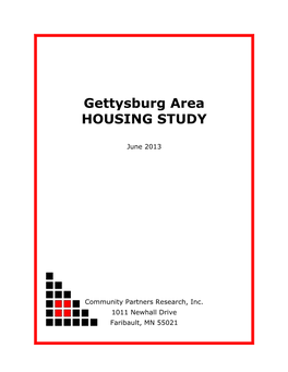 Gettysburg Area HOUSING STUDY