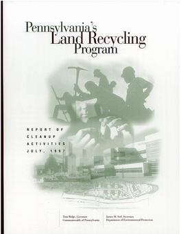 Land Recycling Annual Report