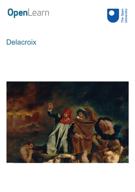 Delacroix About This Free Course This Free Course Provides a Sample of Level 2 Study in Arts and Humanities