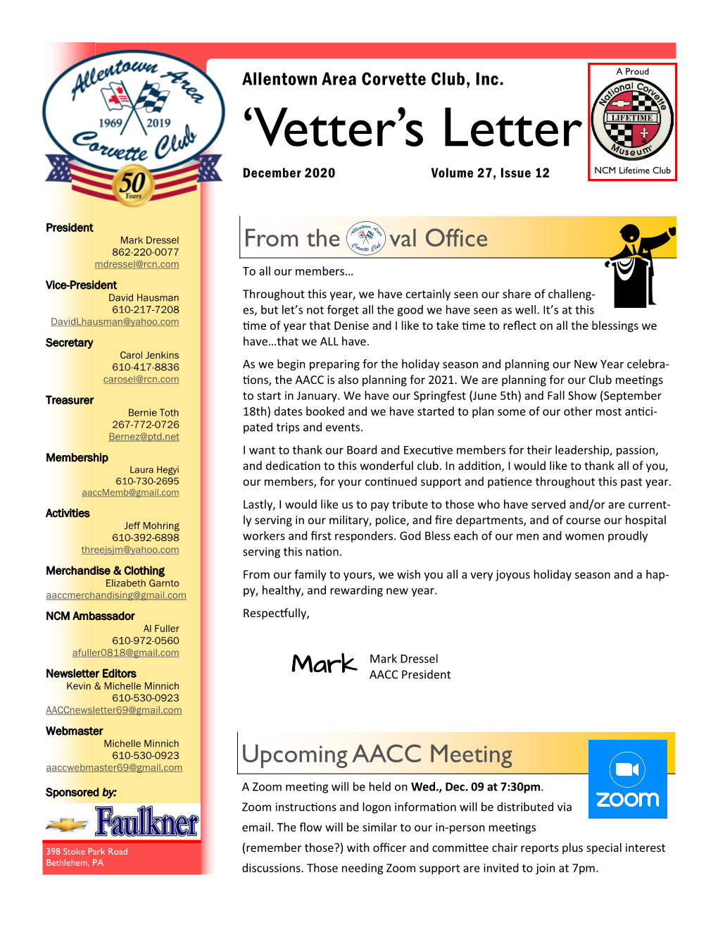 'Vetter's Letter