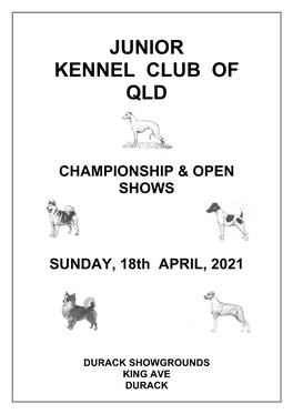 Junior Kennel Club of Qld