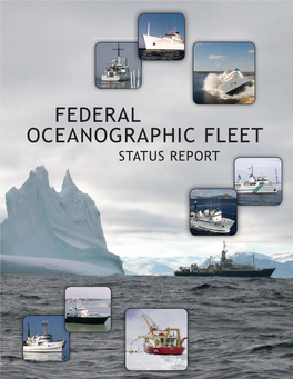 FEDERAL OCEANOGRAPHIC FLEET STATUS REPORT Cover Credits