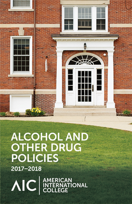 Alcohol and Other Drug Policies 2017-2018