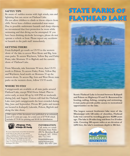 STATE PARKS of FLATHEAD LAKE