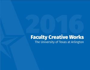 Faculty Creative Works 2016