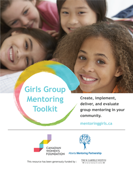 Girls Group Mentoring Toolkit – Key Contributors 185