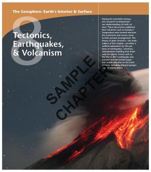 Tectonics, Earthquakes, & Volcanism