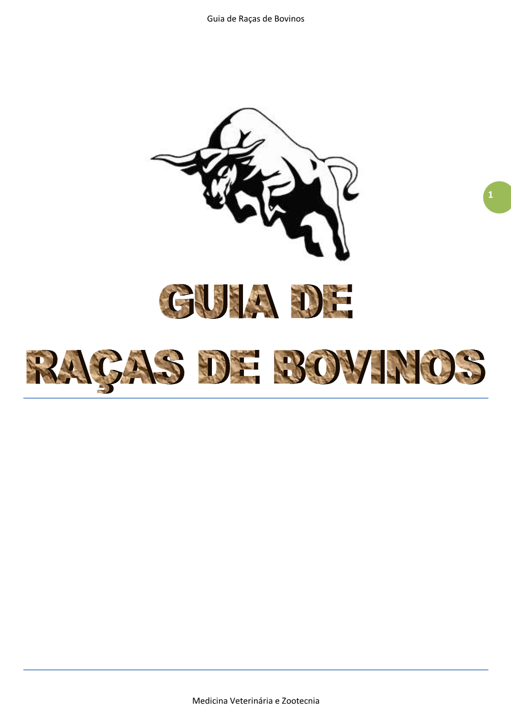 Guia De Raças De Bovinos Medicina Veterinária E Zootecnia