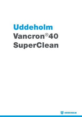 Vancron 40 Eng R1509 E10
