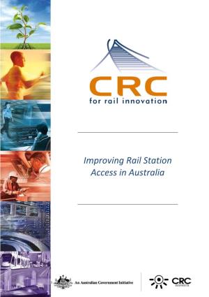 Improving Rail Station Access in Australia