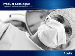 Product Catalogue Diagnostic and Interventional Products
