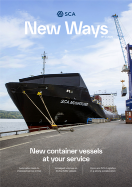 New Container Vessels at Your Service