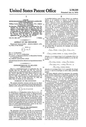 United States Patent Office Patented Jan