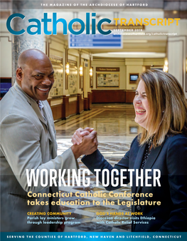 Connecticut Catholic Conference Takes Education to the Legislature