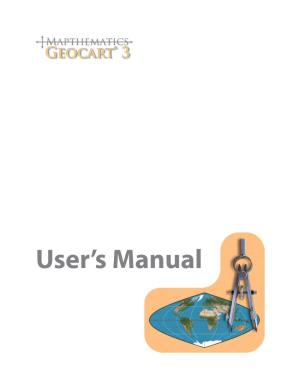 Geocart 3 User's Manual