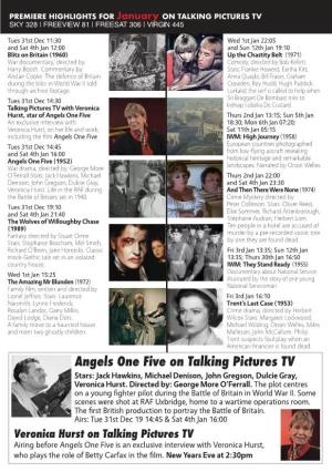 Angels One Five on Talking Pictures TV Stars: Jack Hawkins, Michael Denison, John Gregson, Dulcie Gray, Veronica Hurst