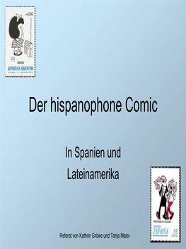 Das Hispanophone Comic
