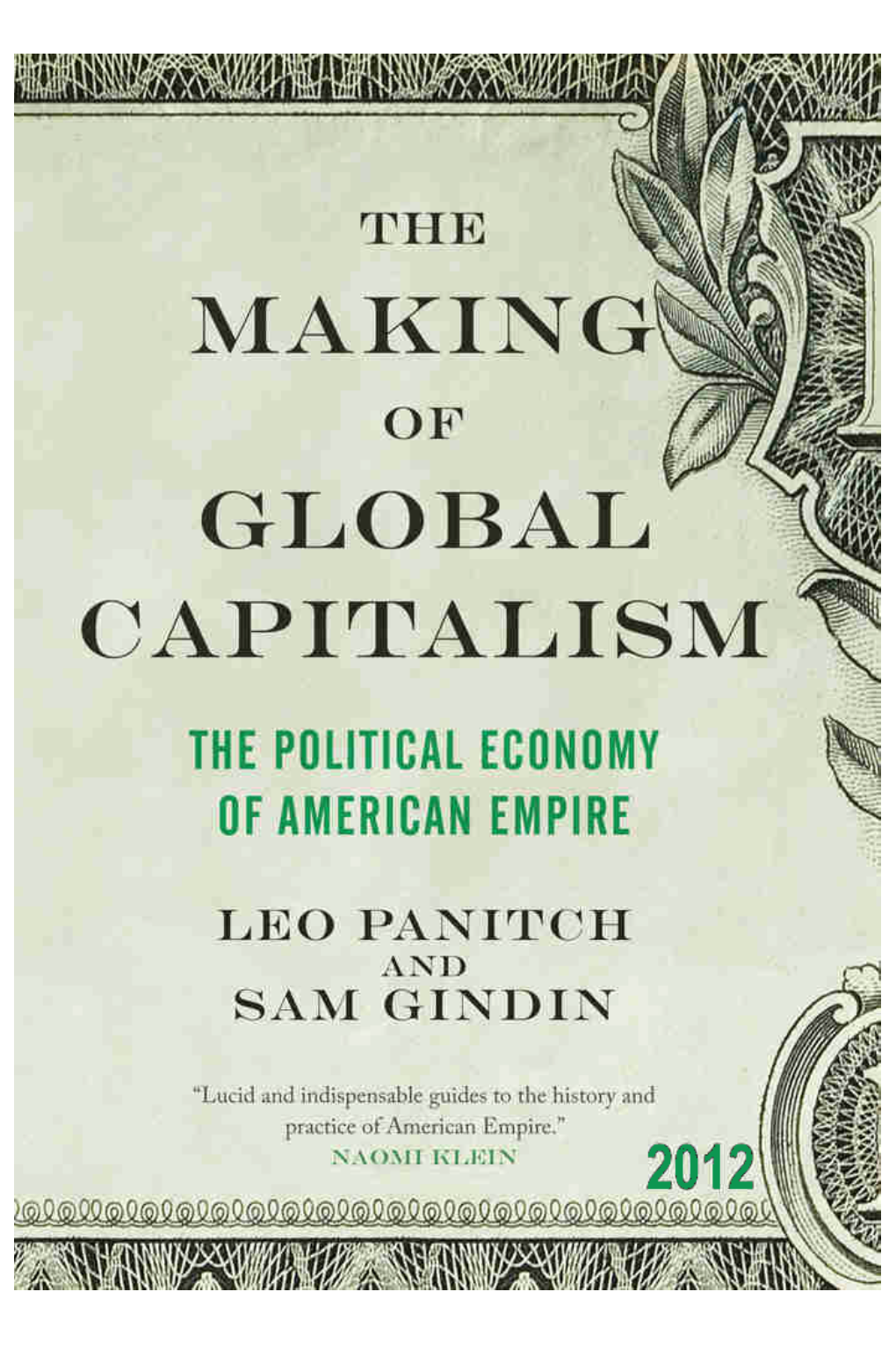 The Making of Global Capitalism