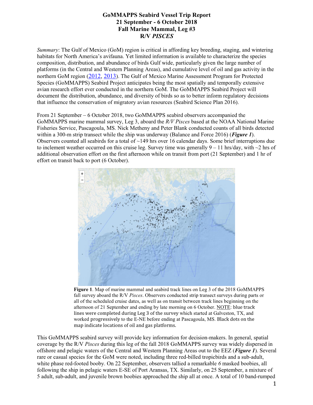 Seabird Ship Survey 9/21-20/6/2018