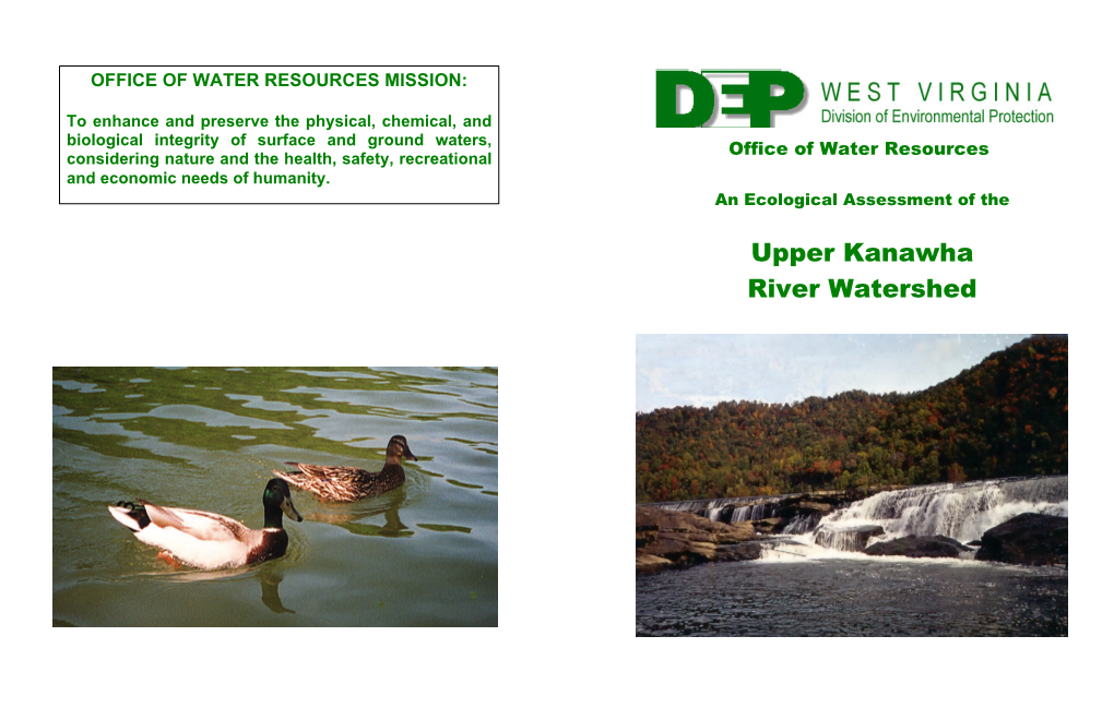 Upper Kanawha River Watershed