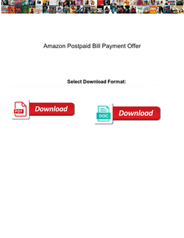 Amazon Postpaid Bill Payment Offer