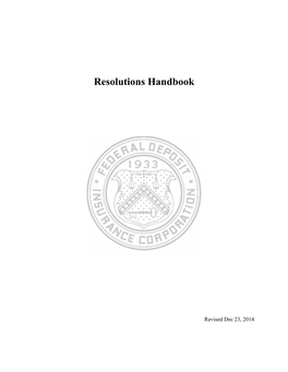 Resolutions Handbook
