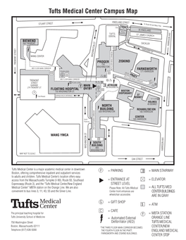 Tufts Medical Center Campus Map