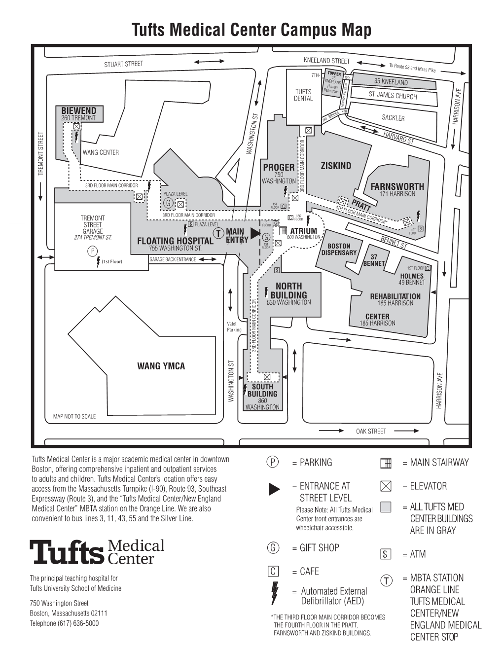 Tufts Medical Center Campus Map - DocsLib