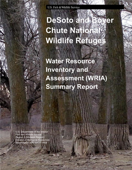 Desoto and Boyer Chute National Wildlife Refuges