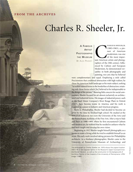 Charles R. Sheeler, Jr