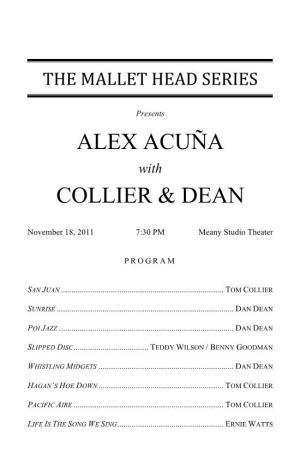 Alex Acuña Collier & Dean