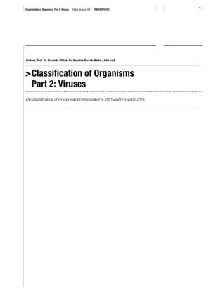 Viruses Status January 2013 FOEN/FOPH 2013 1