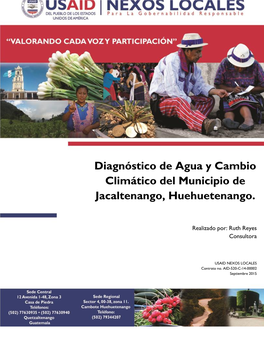 Diagnóstico Jacaltenango, Huehuetenango