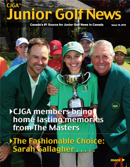 Junior Golf News Issue